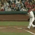 Catching foul ball like a boss