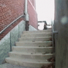 Skateboarder vs. door