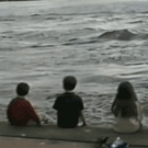 Jet skier owns kids