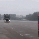 Volvo truck emergency brake