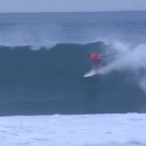Surfing 10-point air (John John Florence)