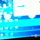 Ninja cat sneaks up from behind laptop