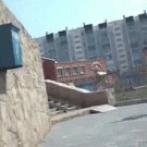 Parkour fail