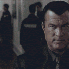 Steven Seagal close-up