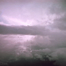 Flying through clouds