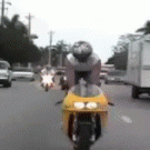 Bike standing fail