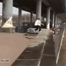 Epic parkour double backflip