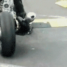 Drag bike start fail