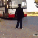 Trolling the bus