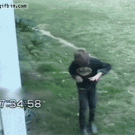 Kid scared of spider