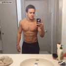 Abs mirror shot