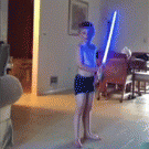 Lightsaber fail
