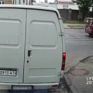 Pedestrian on phone hits van