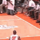 Double rotation dunk