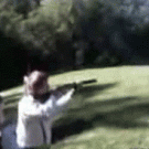 Old guys vs. shotgun