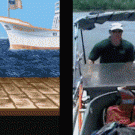 Street fighter on the dock