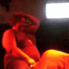 Fat chick bull ride fail