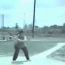 Fat chick softball fail