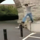 Walking on poles fail