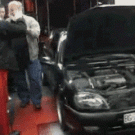 Grandpa autoshop faceplant