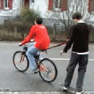 Car runs over skateboard