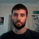Stop-motion beard shaving