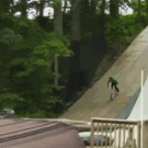 BMX double front flip