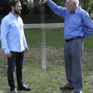 Slinky dropped in slow-motion