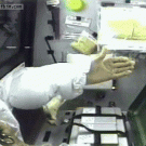Zero gravity frog