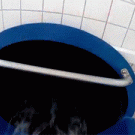 Trippy water slide (Bremerhaven, Germany)