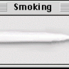 Smoking weed loading window
