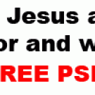 Accept Jesus as your savior