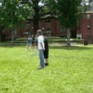 Hige ball vs. kid