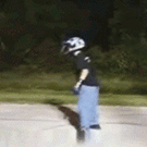 Jump over bike nutshot