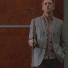 House rotating his stick