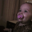 Kid's reaction to TV