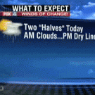 Weather lady caught eating live on set