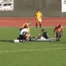 Picking up stretcher fail