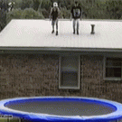 Trampoline fail