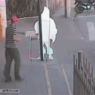 Lucky guy escapes accident