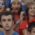 Creepy Florida Gators fan stare