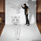 Ben Heine 3D drawing