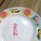 Cats disappointed after being served empty plate