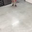 Hula hoop through another hula hoop