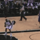 Basketball bat knockdown