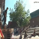 Adrien Delecroix unicycle front flip