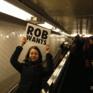 Rob wants to give you a high-five