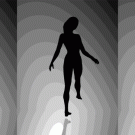 Right vs. left brain test - the spinning woman illusion