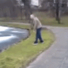 Running on frozen pond fail