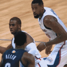 Basketball kick in face